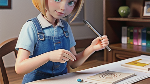 様々な色の針