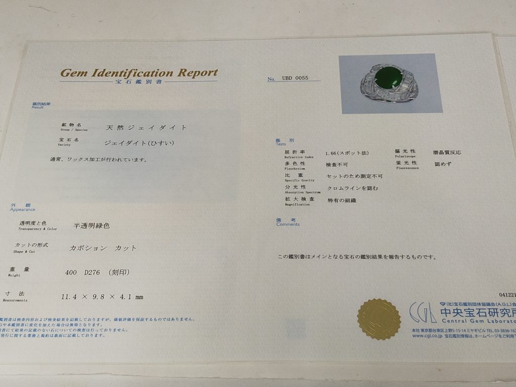 鑑別書の活用方法