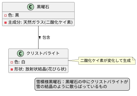 雪模様の秘密