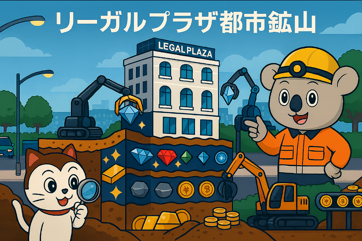 リーガルプラザ都市鉱山