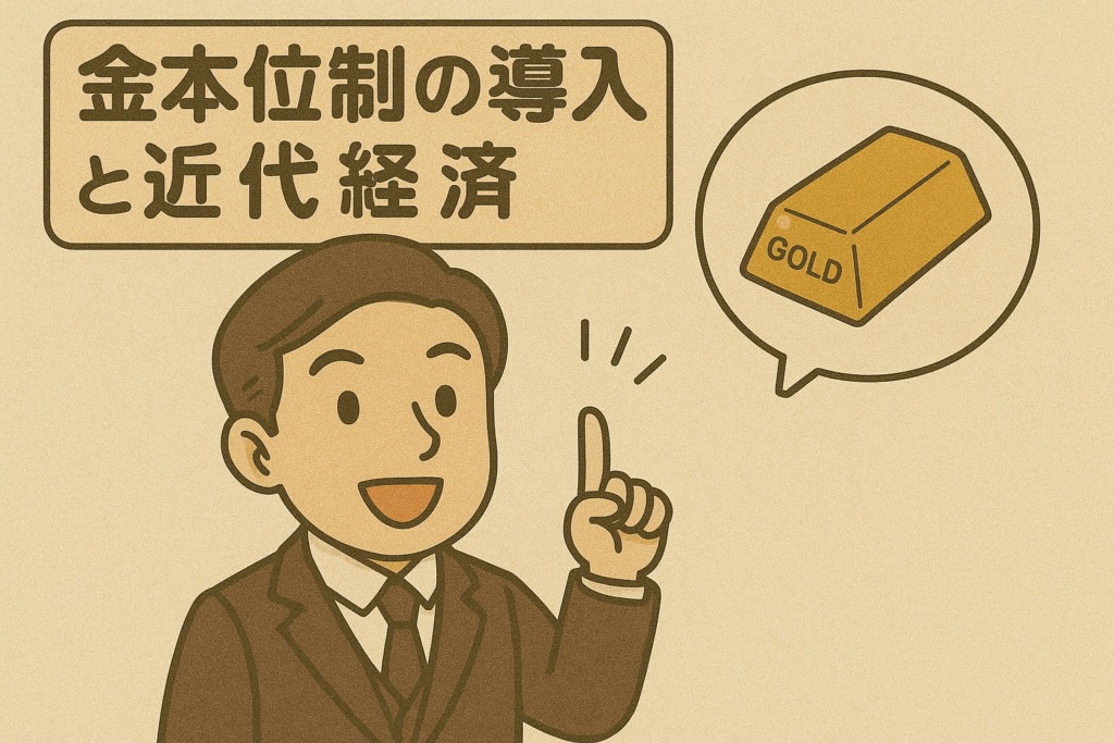 金本位制の導入と近代経済