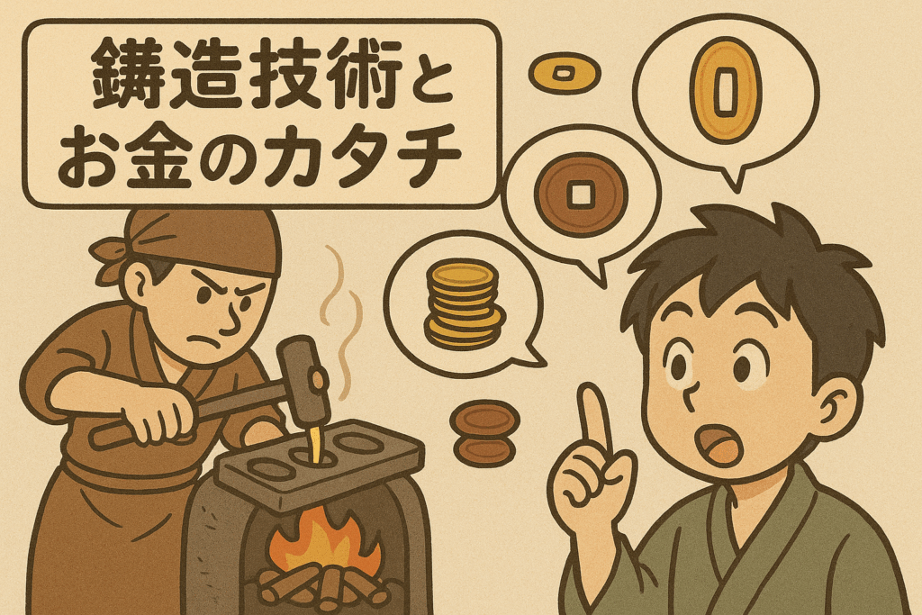 鋳造技術とお金のカタチ