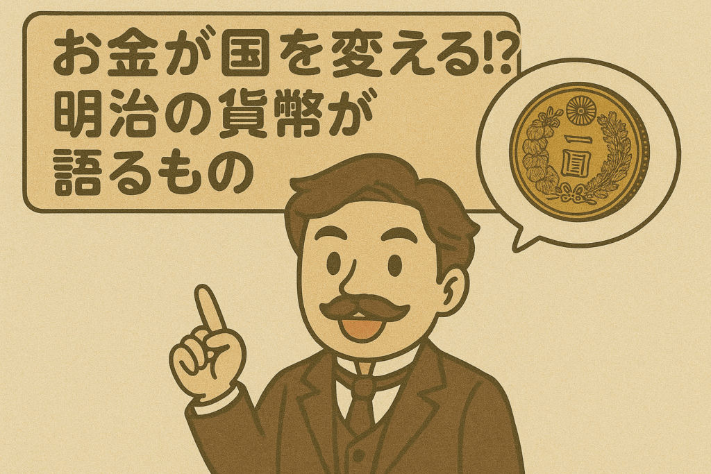 お金が国を変える!?明治の貨幣が語るもの