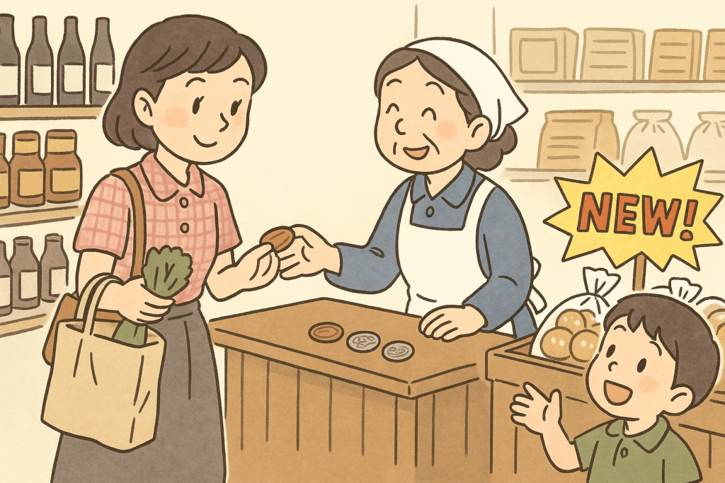 戦後の買い物文化と貨幣